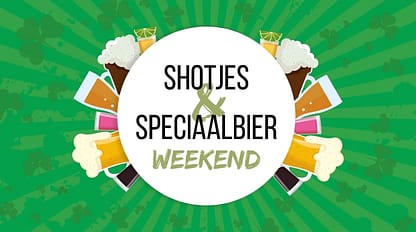 Shotjes & speciaalbier weekend – Irishpub Home